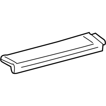 GM 22597990 Sill Plate, Front Passenger Side 22597990 GM Sill Plate, Front Passenger Side Illustration 1 of 1