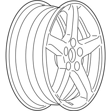 Pontiac 9597296 Wheel