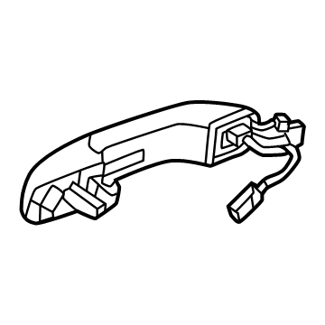 Cadillac ESCALADE IQ Exterior Door Handle - 85723341