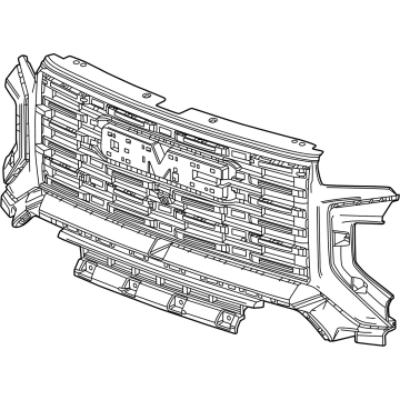 GMC Canyon Grille - 87844546