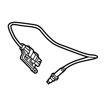 GM 12731773 Lower Nox Sensor 12731773 GM Lower Nox Sensor Illustration 1 of 1