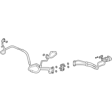 Chevy Suburban Automatic Transmission Oil Cooler Line - 85691990