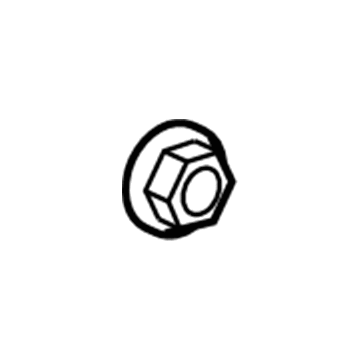 Chevy Spindle Nut - 10257766