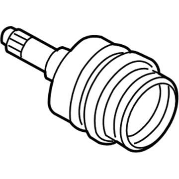 GM 22783790 Inner Joint, Rear 22783790 GM Inner Joint, Rear Illustration 1 of 1