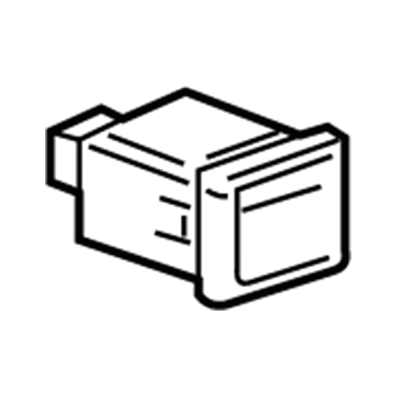 GM 13550979 Receptacle, Mobile Telephone Radio, Jet Black 13550979 GM Receptacle, Mobile Telephone Radio, Jet Black Illustration 1 of 1