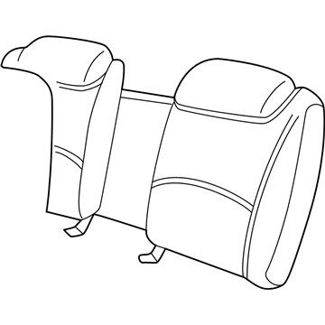 Buick 16797526 Seat Back Frame