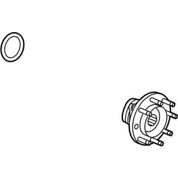 Chevy 13544070 Front Hub & Bearing