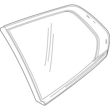 GMC 26456202 Quarter Glass