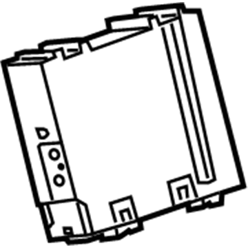84160395 GM Radio Illustration 1 of 1