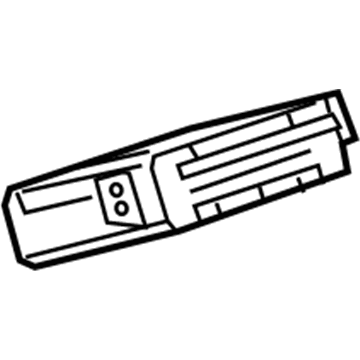 84016435 GM CD Player Illustration 1 of 1