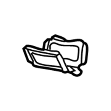 GM 10362407 Rail Assembly Extension, Rear Passenger Side 10362407 GM Rail Assembly Extension, Rear Passenger Side Illustration 1 of 1