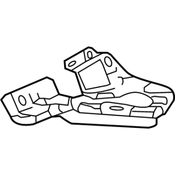 GM 42475608 Bracket, Passenger Side 42475608 GM Bracket, Passenger Side Illustration 1 of 1