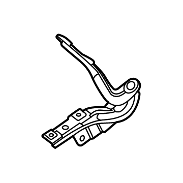 GM 42713789 Hinge, Driver Side 42713789 GM Hinge, Driver Side Illustration 1 of 1