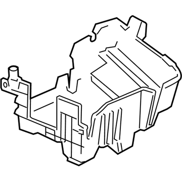 GM 25924145 Battery Tray 25924145 GM Battery Tray Illustration 1 of 1