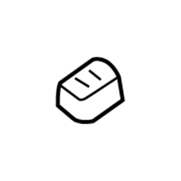 GM 15140576 Adjust Knob, Black; Titanium 15140576 GM Adjust Knob, Black; Titanium Illustration 1 of 1