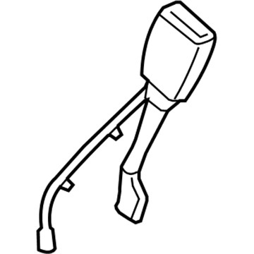 GM 89024181 Buckle 89024181 GM Buckle Illustration 1 of 1
