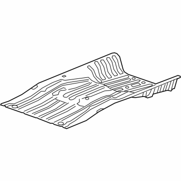 Chevy 84250859 Rear Floor Pan