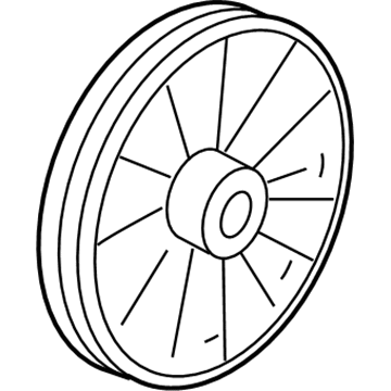 Cadillac Water Pump Pulley - 3535846