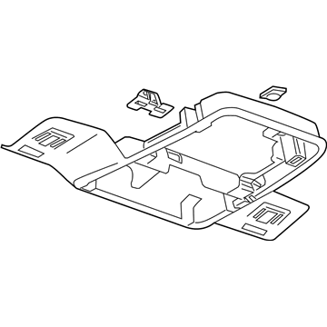 GM 22948464 Backing Plate 22948464 GM Backing Plate Illustration 1 of 1