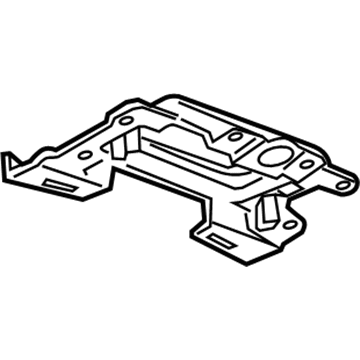GM 22837079 Overhead Console Bracket 22837079 GM Overhead Console Bracket Illustration 1 of 1