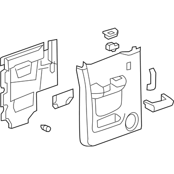 Chevy 20809045 Door Trim Panel