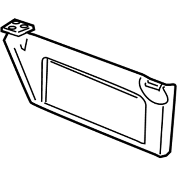 Saturn Astra Sun Visor - 94710261