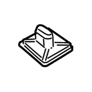 GM 90520940 Headliner Retainer 90520940 GM Headliner Retainer Illustration 1 of 1
