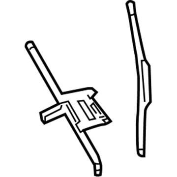 Pontiac 88973390 Reinforcement Center Support