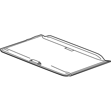 GM 84130080 Sunshade 84130080 GM Sunshade Illustration 1 of 1
