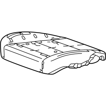 Chevy 85023585 Seat Cushion Pad