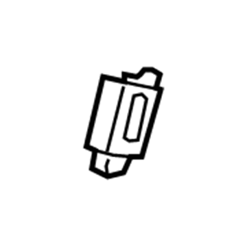 GM 22882752 Lock Switch Bracket, Driver Side 22882752 GM Lock Switch Bracket, Driver Side Illustration 1 of 1