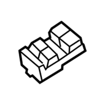 GM 25925255 Window Switch, Passenger Side 25925255 GM Window Switch, Passenger Side Illustration 1 of 1