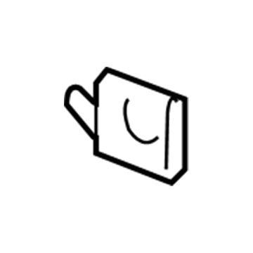 GM 15189091 Mount Bracket 15189091 GM Mount Bracket Illustration 1 of 1