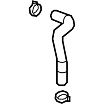 84129289 GM Inlet Hose Illustration 1 of 1