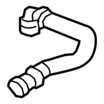 23337252 GM Heater Hose Illustration 1 of 1