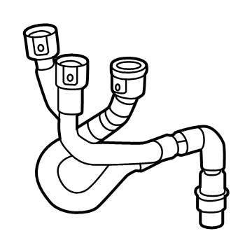 Cadillac 85028023 Lower Hose