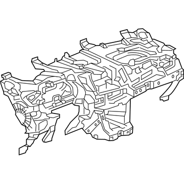 GM 84015859 Instrument Panel 84015859 GM Instrument Panel Illustration 1 of 1