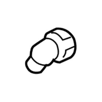 GM 95281210 Water Hose Connector 95281210 GM Water Hose Connector Illustration 1 of 1