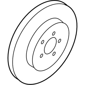 Chevy Impala Brake Rotor - 23127570