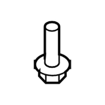 GMC 11589273 Tow Hook Bolt