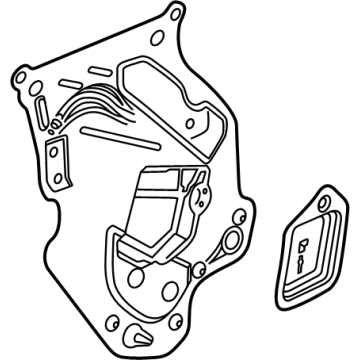 Cadillac 8680682 Water Shield