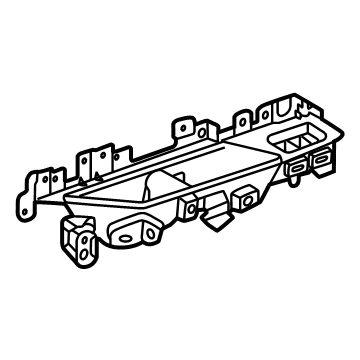 GM 86823447 Plate, Door Window 86823447 GM Plate, Door Window Illustration 1 of 1