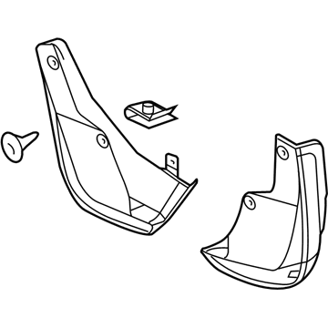 Chevy Trax Mud Flaps - 95918833
