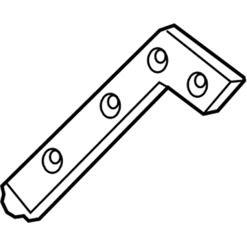 GM 22915574 Side Retainer, Rear Driver Side 22915574 GM Side Retainer, Rear Driver Side Illustration 1 of 1