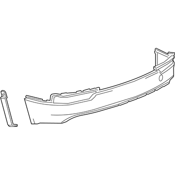GM 23174368 Lower Cover 23174368 GM Lower Cover Illustration 1 of 1
