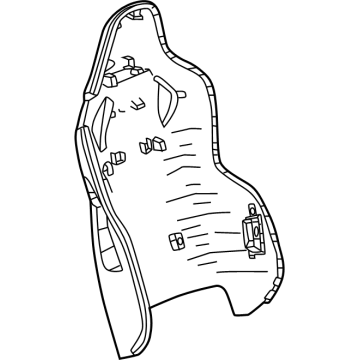 Chevy 84701949 Seat Back Panel