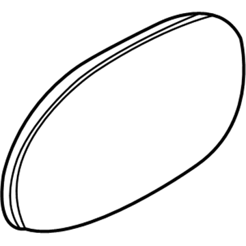 Saturn L100 Car Mirror - 21019607