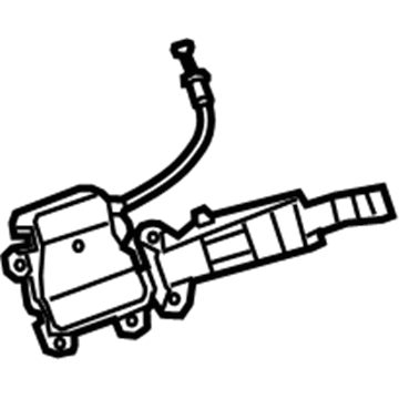 GM 22995941 Pull Strap, Black, Rear Driver Side 22995941 GM Pull Strap, Black, Rear Driver Side Illustration 1 of 1