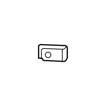 Chevy 11548580 Wheelhouse Liner Nut