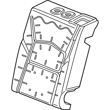 GM 84596812 Seat Back Pad, Rear Driver Side 84596812 GM Seat Back Pad, Rear Driver Side Illustration 1 of 1